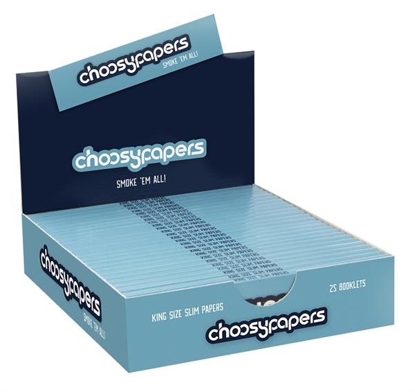 Choosypapers King Size Slim Zigarettenpapier choosypapers Blue